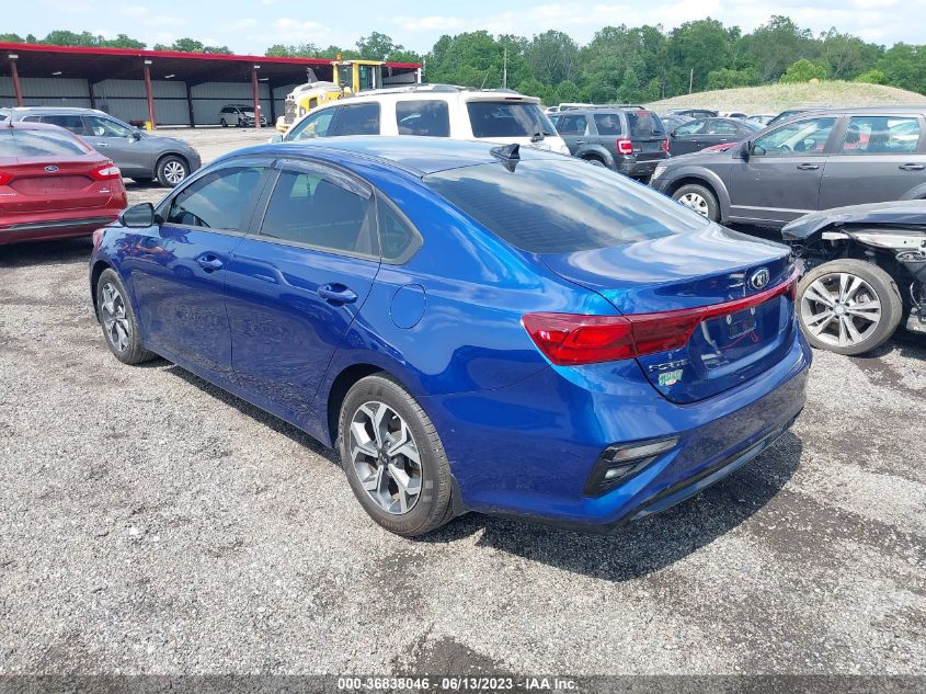 VIN 3KPF24AD0ME307484 2021 KIA FORTE LXS