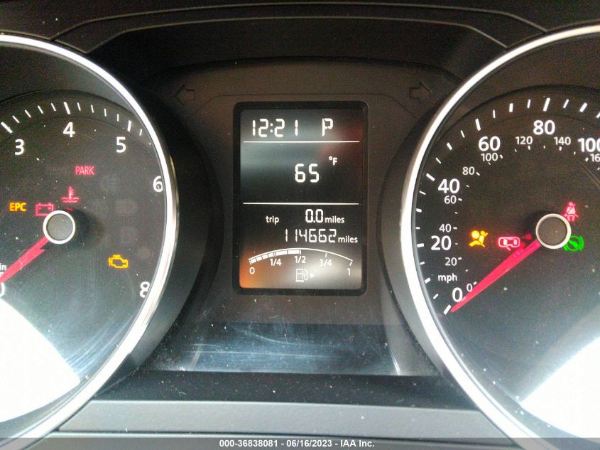 2015 VOLKSWAGEN JETTA SEDAN 2.0L S - 3VW2K7AJ9FM335845