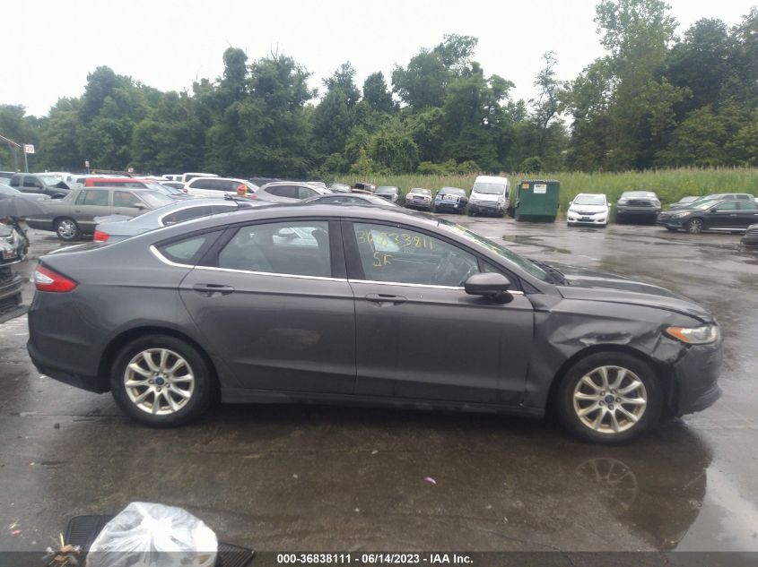 2015 FORD FUSION S - 3FA6P0G70FR190406