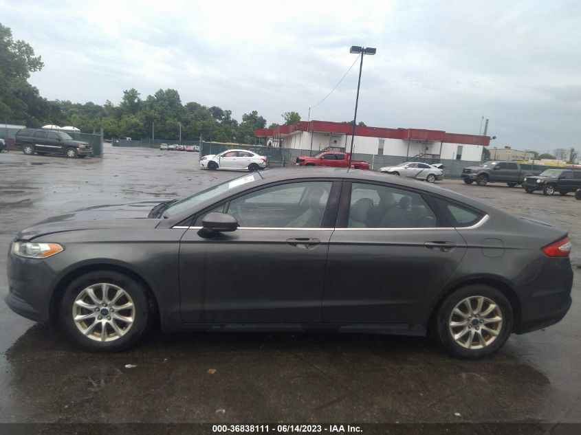 2015 FORD FUSION S - 3FA6P0G70FR190406