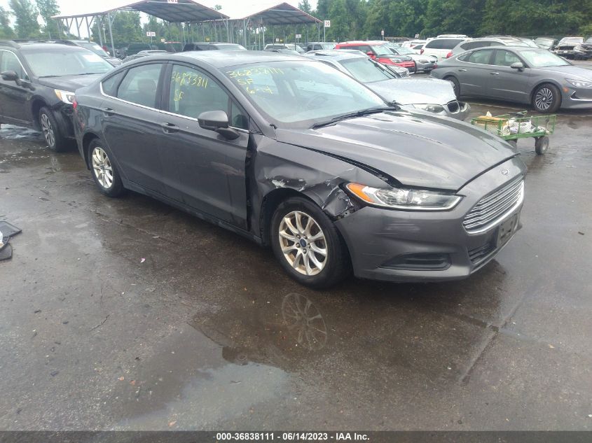 2015 FORD FUSION S - 3FA6P0G70FR190406