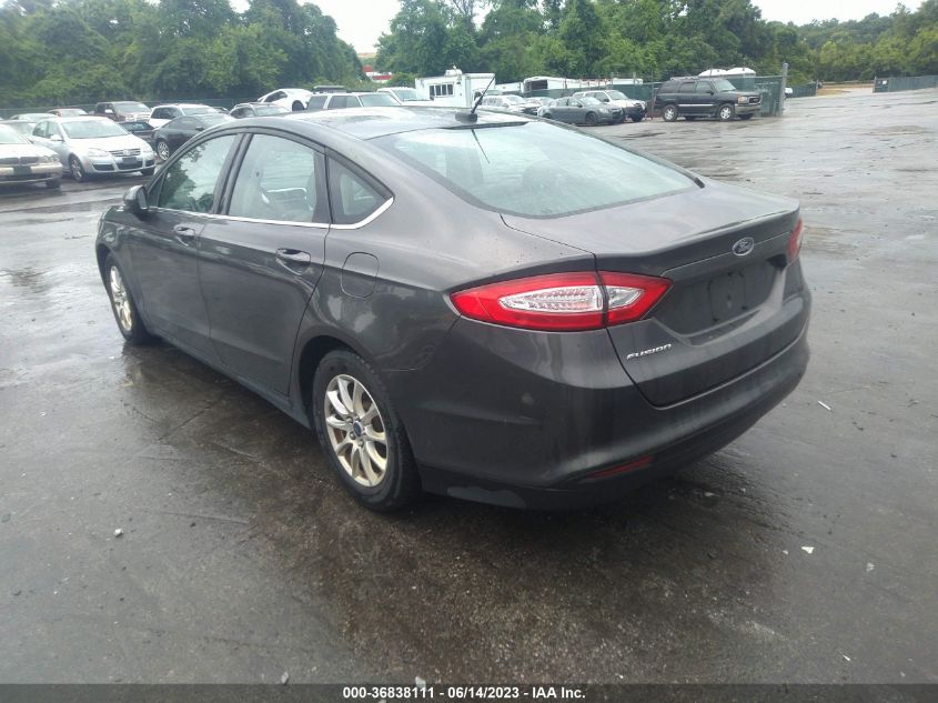 2015 FORD FUSION S - 3FA6P0G70FR190406