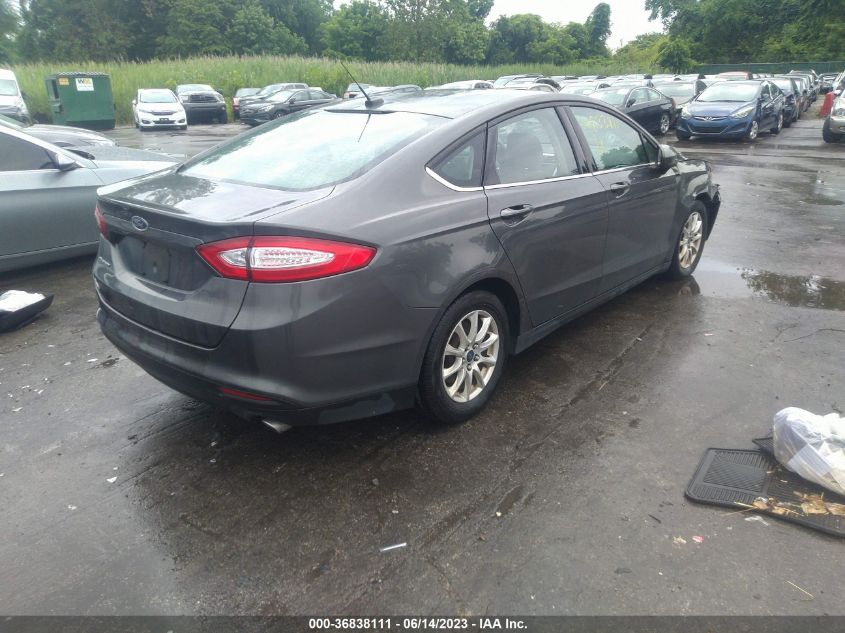 2015 FORD FUSION S - 3FA6P0G70FR190406