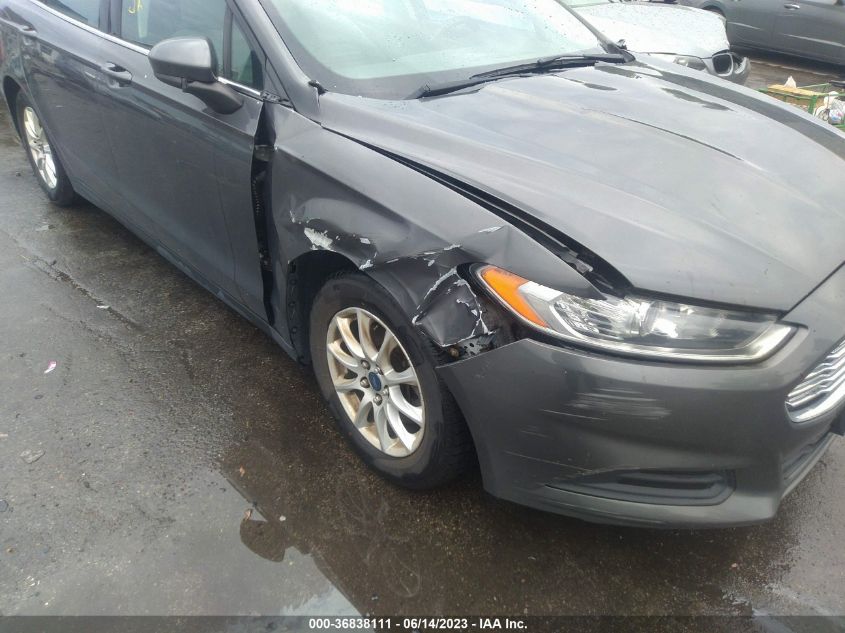 2015 FORD FUSION S - 3FA6P0G70FR190406