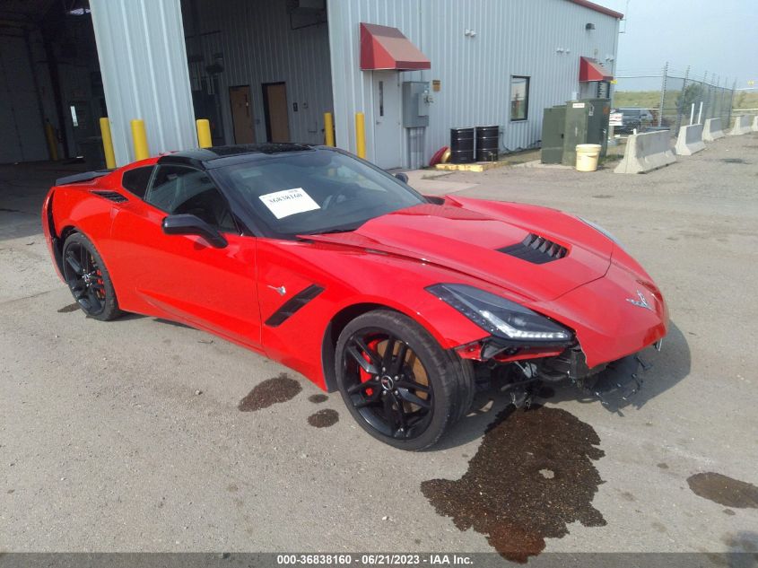 2014 CHEVROLET CORVETTE STINGRAY Z51 2LT - 1G1YJ2D78E5120375