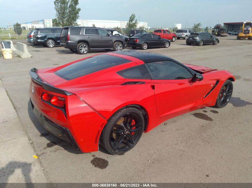 2014 CHEVROLET CORVETTE STINGRAY Z51 2LT - 1G1YJ2D78E5120375