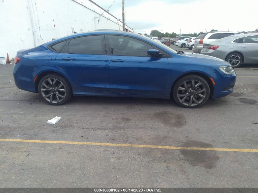 2015 CHRYSLER 200 S - 1C3CCCBG8FN672310