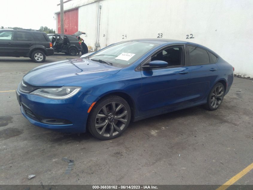 2015 CHRYSLER 200 S - 1C3CCCBG8FN672310