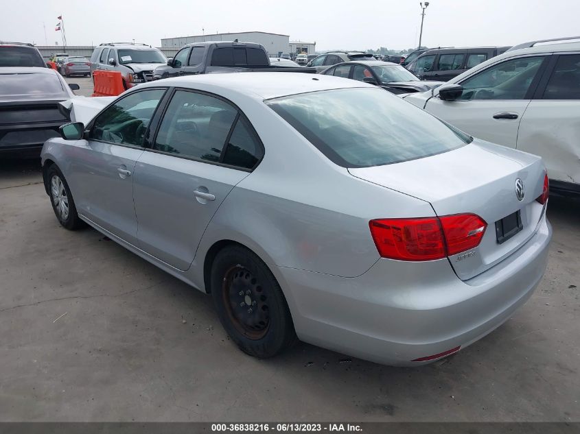 2014 VOLKSWAGEN JETTA SEDAN S - 3VW2K7AJ5EM218035