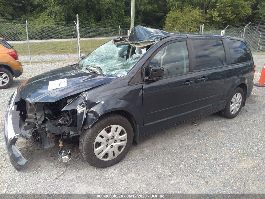 2014 DODGE GRAND CARAVAN SE - 2C4RDGBG7ER234891
