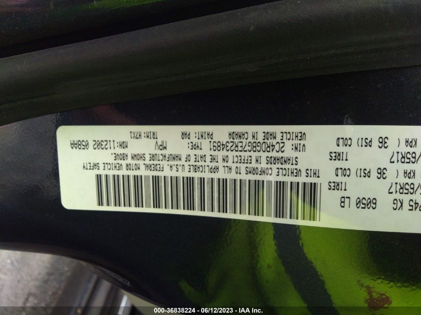 2014 DODGE GRAND CARAVAN SE - 2C4RDGBG7ER234891