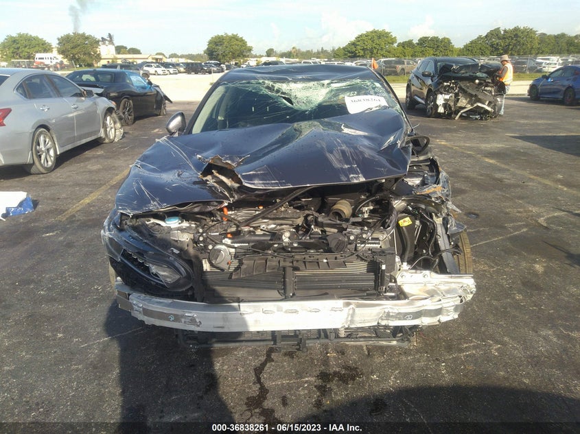 VIN 1HGCV3F10MA000436 2021 HONDA ACCORD HYBRID