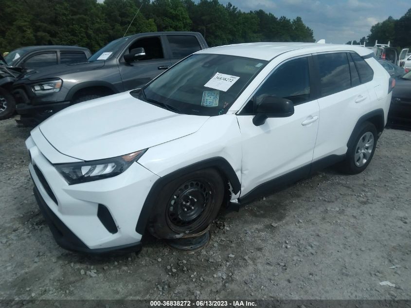 2022 TOYOTA RAV4 LE - 2T3H1RFV9NW205276