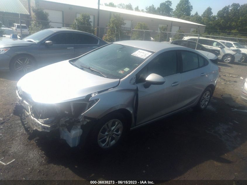 2019 CHEVROLET CRUZE LS - 1G1BC5SM3K7122657
