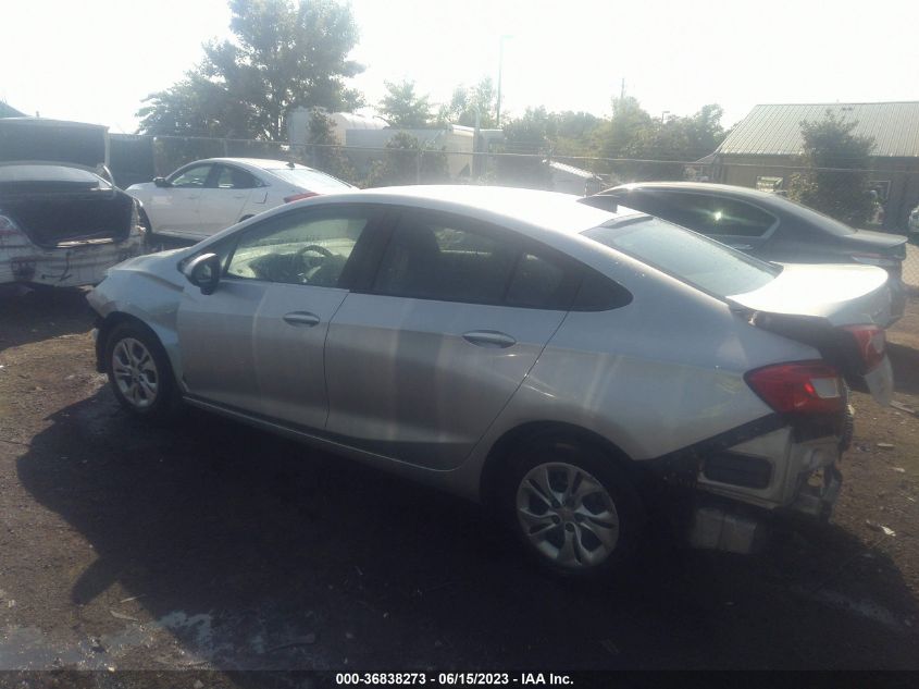 2019 CHEVROLET CRUZE LS - 1G1BC5SM3K7122657