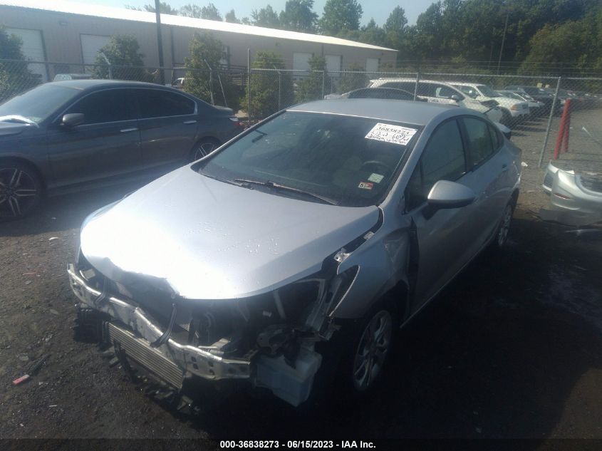 2019 CHEVROLET CRUZE LS - 1G1BC5SM3K7122657