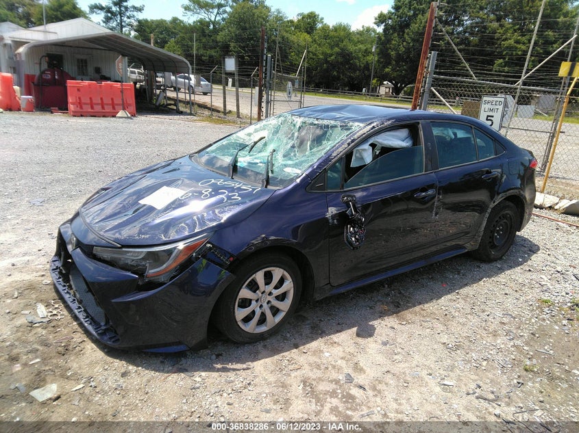 VIN 5YFEPRAE8LP085437 2020 TOYOTA COROLLA LE