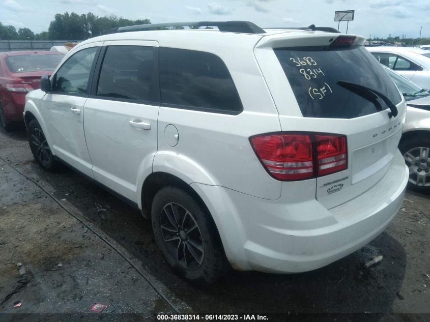 2017 DODGE JOURNEY SE - 3C4PDCAB6HT605546