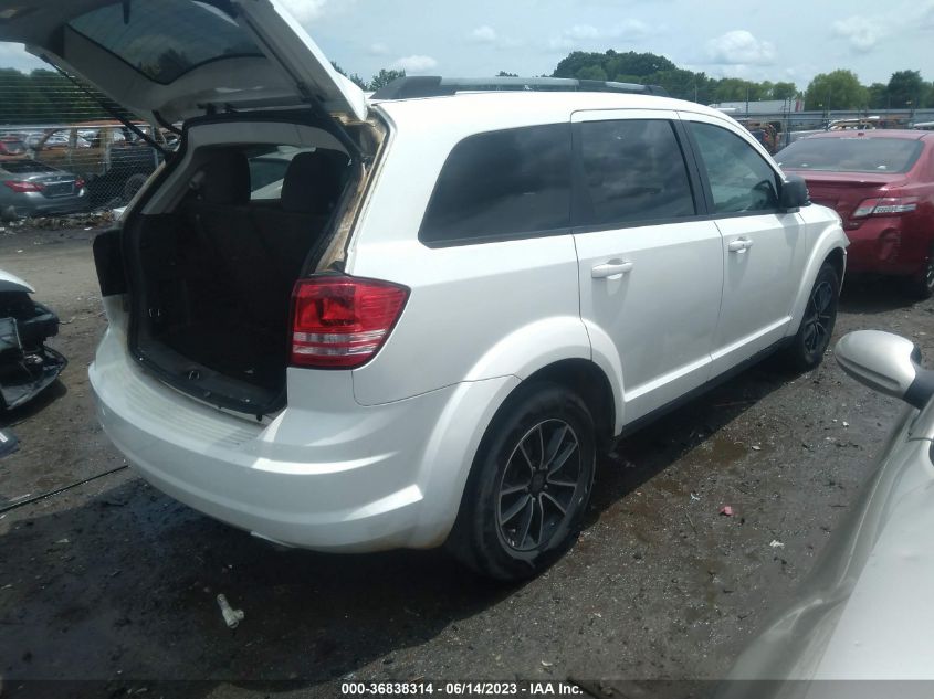 2017 DODGE JOURNEY SE - 3C4PDCAB6HT605546