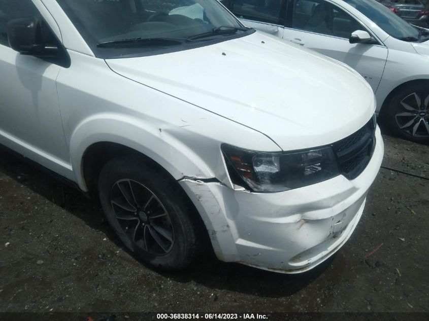 2017 DODGE JOURNEY SE - 3C4PDCAB6HT605546