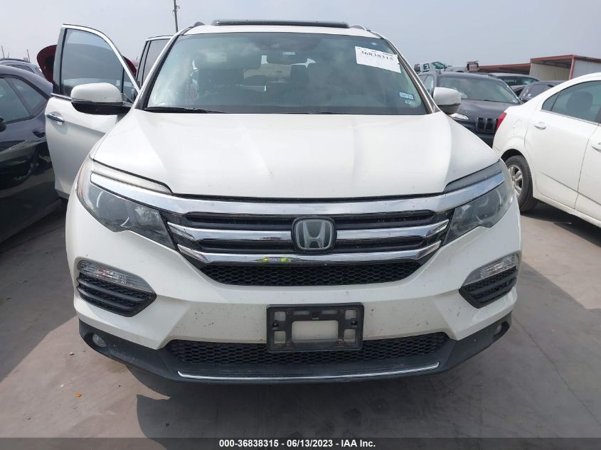 2018 HONDA PILOT ELITE - 5FNYF6H05JB049514
