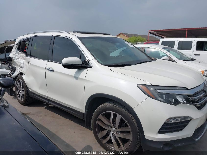 2018 HONDA PILOT ELITE - 5FNYF6H05JB049514