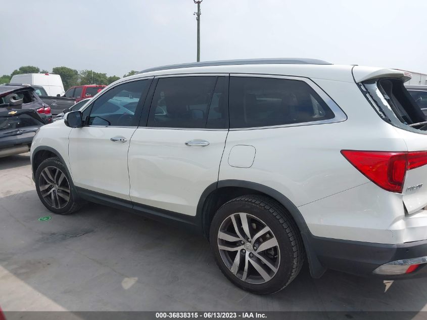 2018 HONDA PILOT ELITE - 5FNYF6H05JB049514