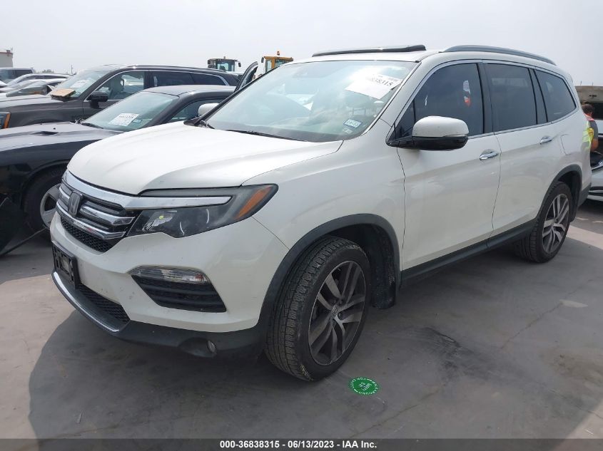 2018 HONDA PILOT ELITE - 5FNYF6H05JB049514
