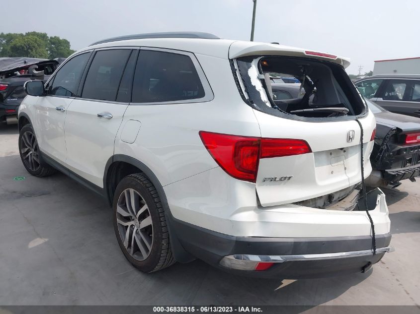 2018 HONDA PILOT ELITE - 5FNYF6H05JB049514