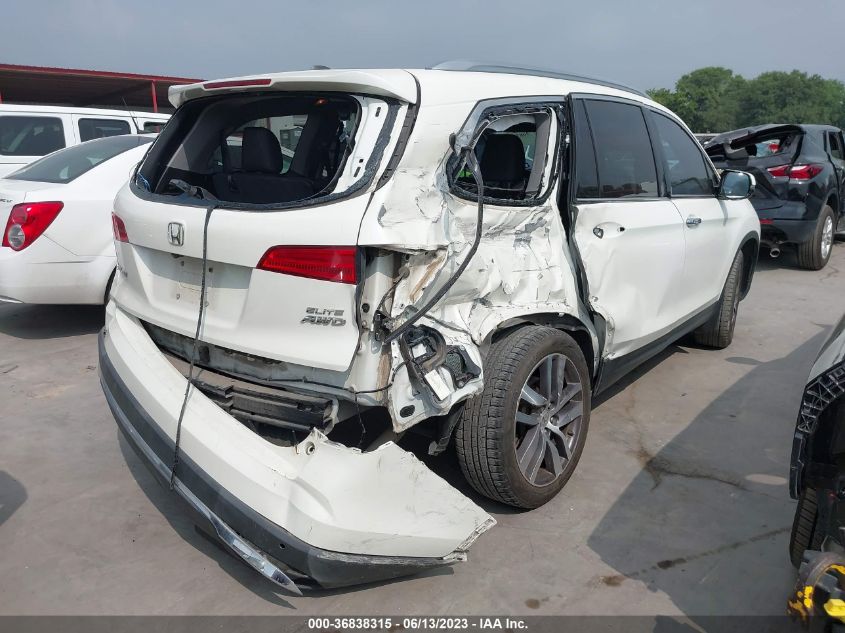 2018 HONDA PILOT ELITE - 5FNYF6H05JB049514