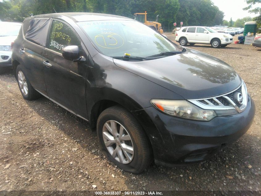2013 NISSAN MURANO S - JN8AZ1MW0DW316293