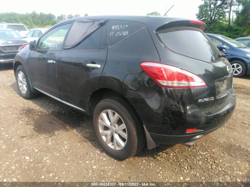2013 NISSAN MURANO S - JN8AZ1MW0DW316293