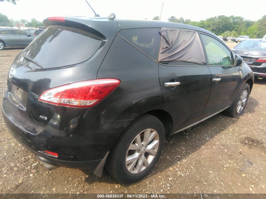 2013 NISSAN MURANO S - JN8AZ1MW0DW316293