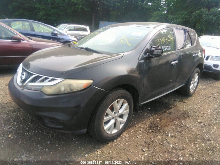 2013 NISSAN MURANO S - JN8AZ1MW0DW316293