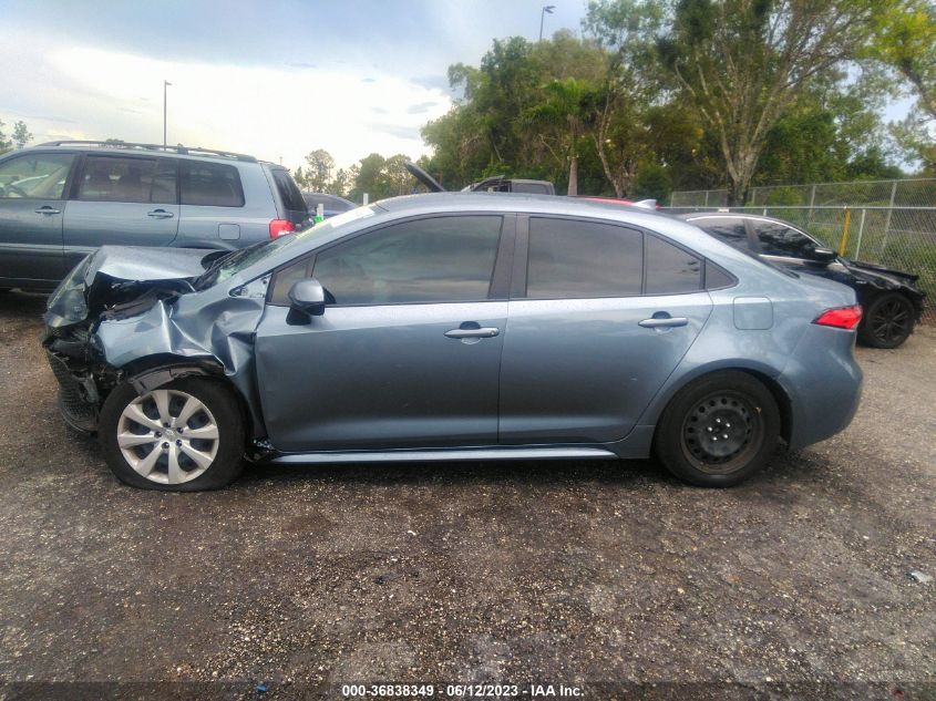 2022 TOYOTA COROLLA LE - JTDEPMAE1N3006723