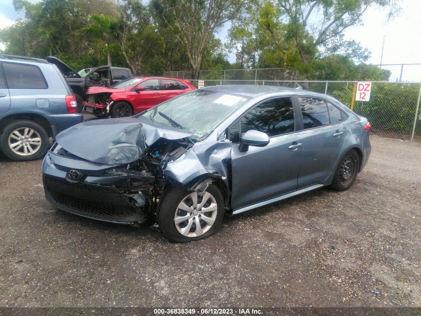 2022 TOYOTA COROLLA LE - JTDEPMAE1N3006723