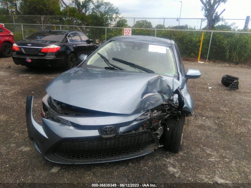 2022 TOYOTA COROLLA LE - JTDEPMAE1N3006723
