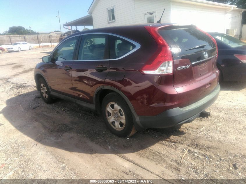 2013 HONDA CR-V LX - 5J6RM3H36DL031747