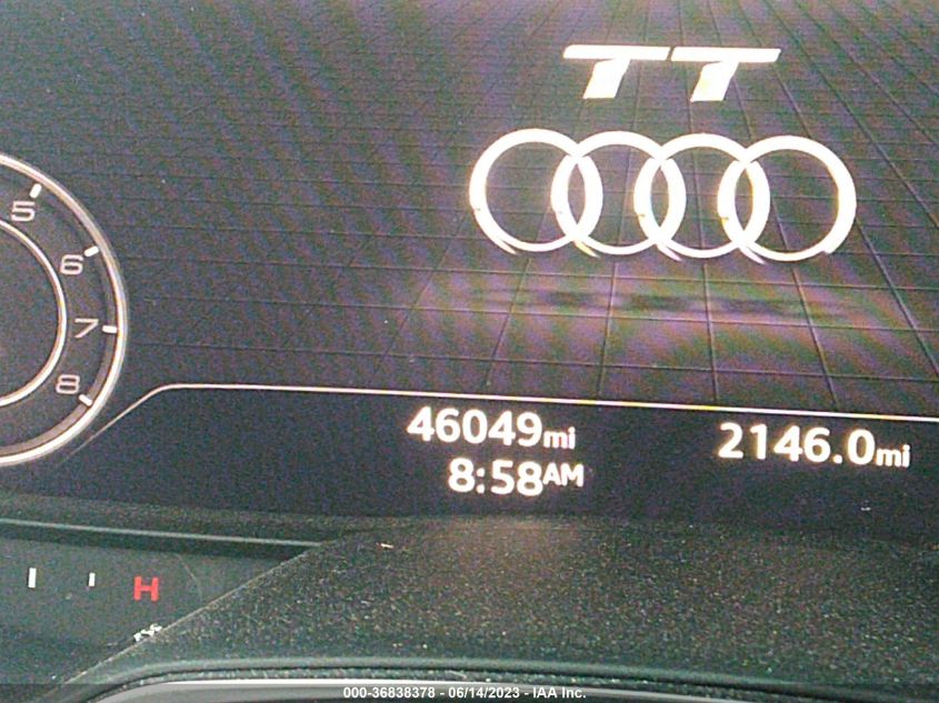 2019 AUDI TT COUPE TRUAEAFV4K1003808