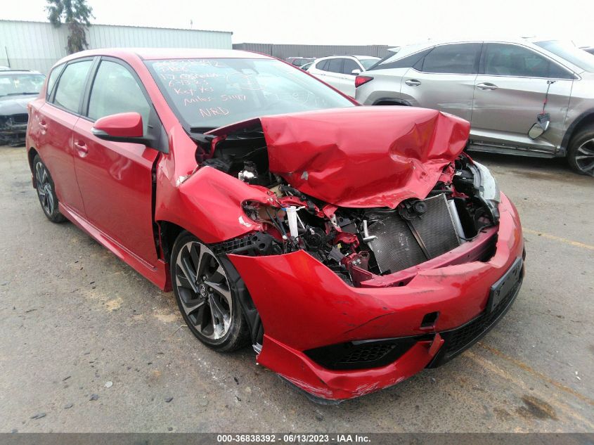 2017 TOYOTA COROLLA IM - JTNKARJE1HJ545663