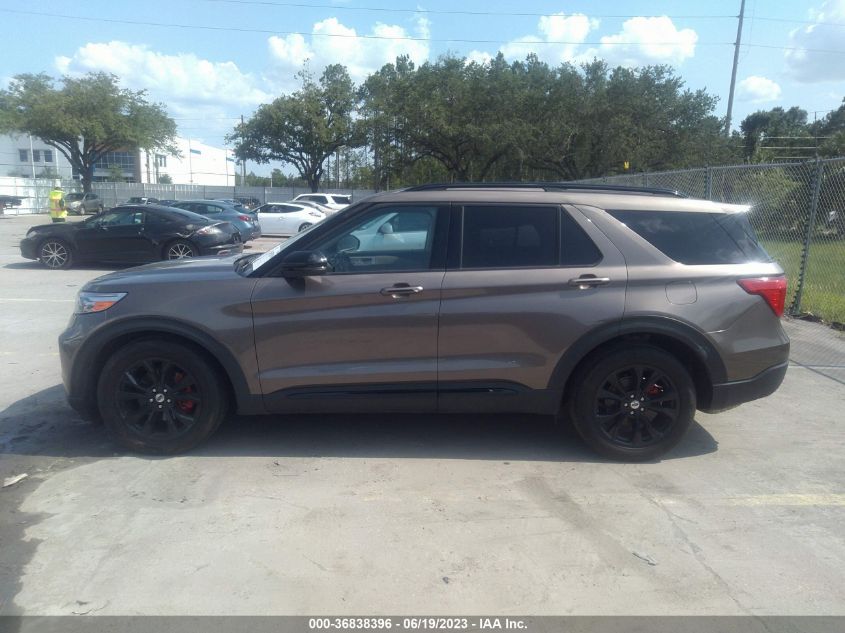 2021 FORD EXPLORER LIMITED - 1FMSK7FH7MGB83849