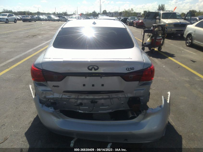2015 INFINITI Q50 PREMIUM/SPORT - JN1BV7AR3FM394467