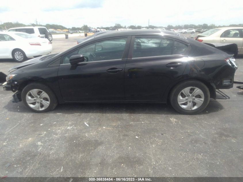 2014 HONDA CIVIC LX - 2HGFB2F5XEH509908