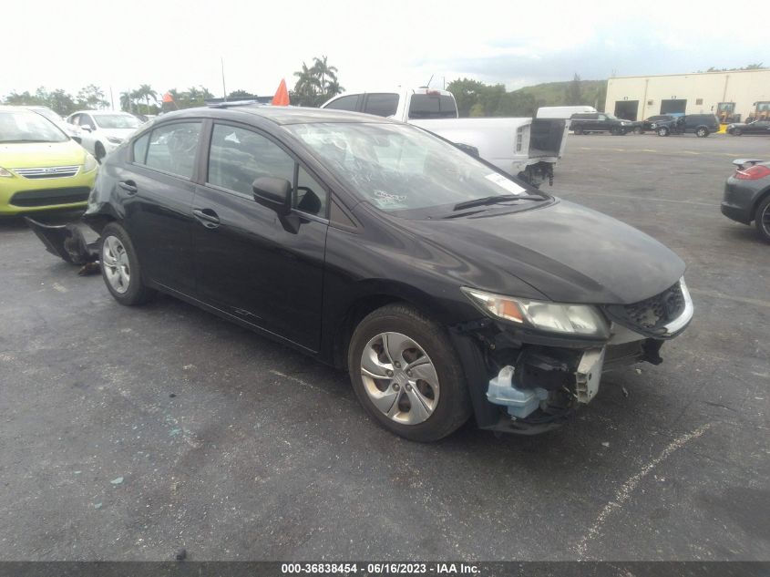 2014 HONDA CIVIC LX - 2HGFB2F5XEH509908