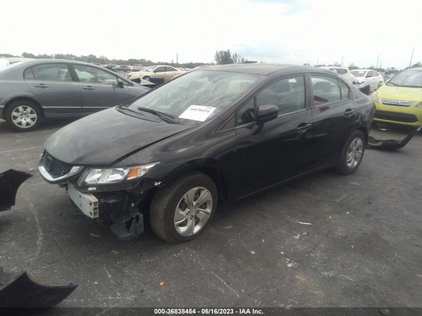 2014 HONDA CIVIC LX - 2HGFB2F5XEH509908