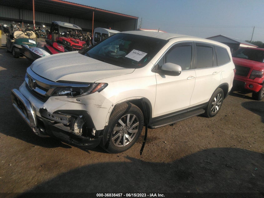 VIN 5FNYF6H3XKB016066 2019 HONDA PILOT EX
