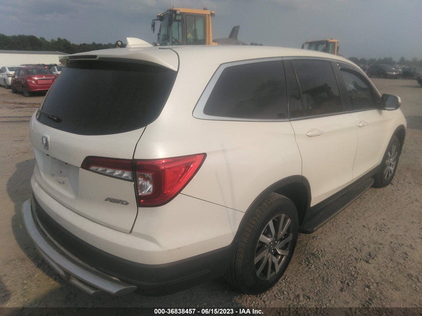 VIN 5FNYF6H3XKB016066 2019 HONDA PILOT EX
