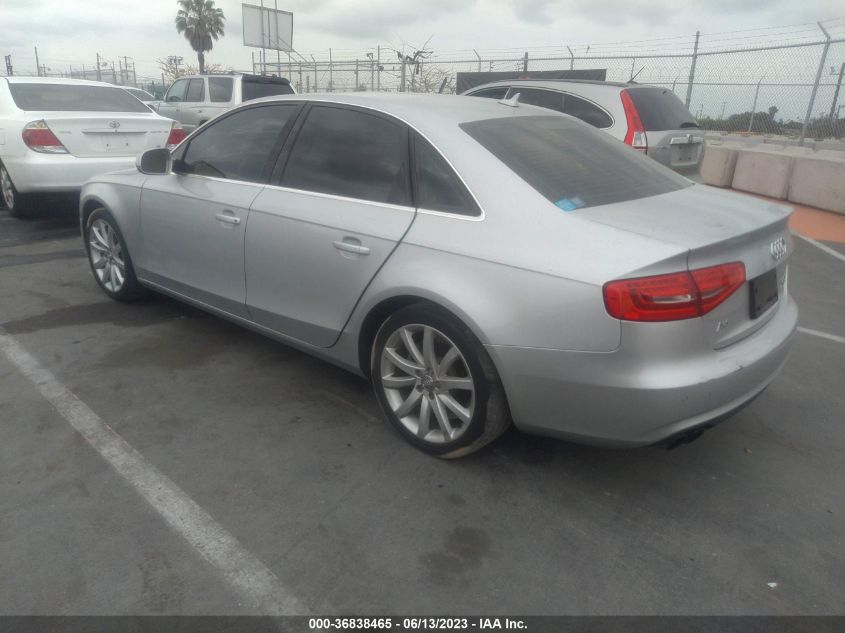 2013 AUDI A4 PREMIUM PLUS - WAUFFAFL7DN003628
