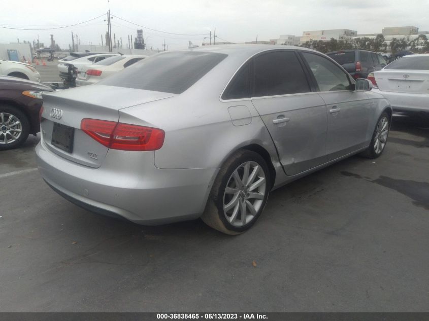 2013 AUDI A4 PREMIUM PLUS - WAUFFAFL7DN003628