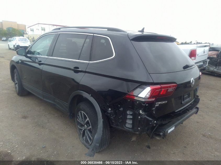 2019 VOLKSWAGEN TIGUAN SE - 3VV2B7AX3KM141427